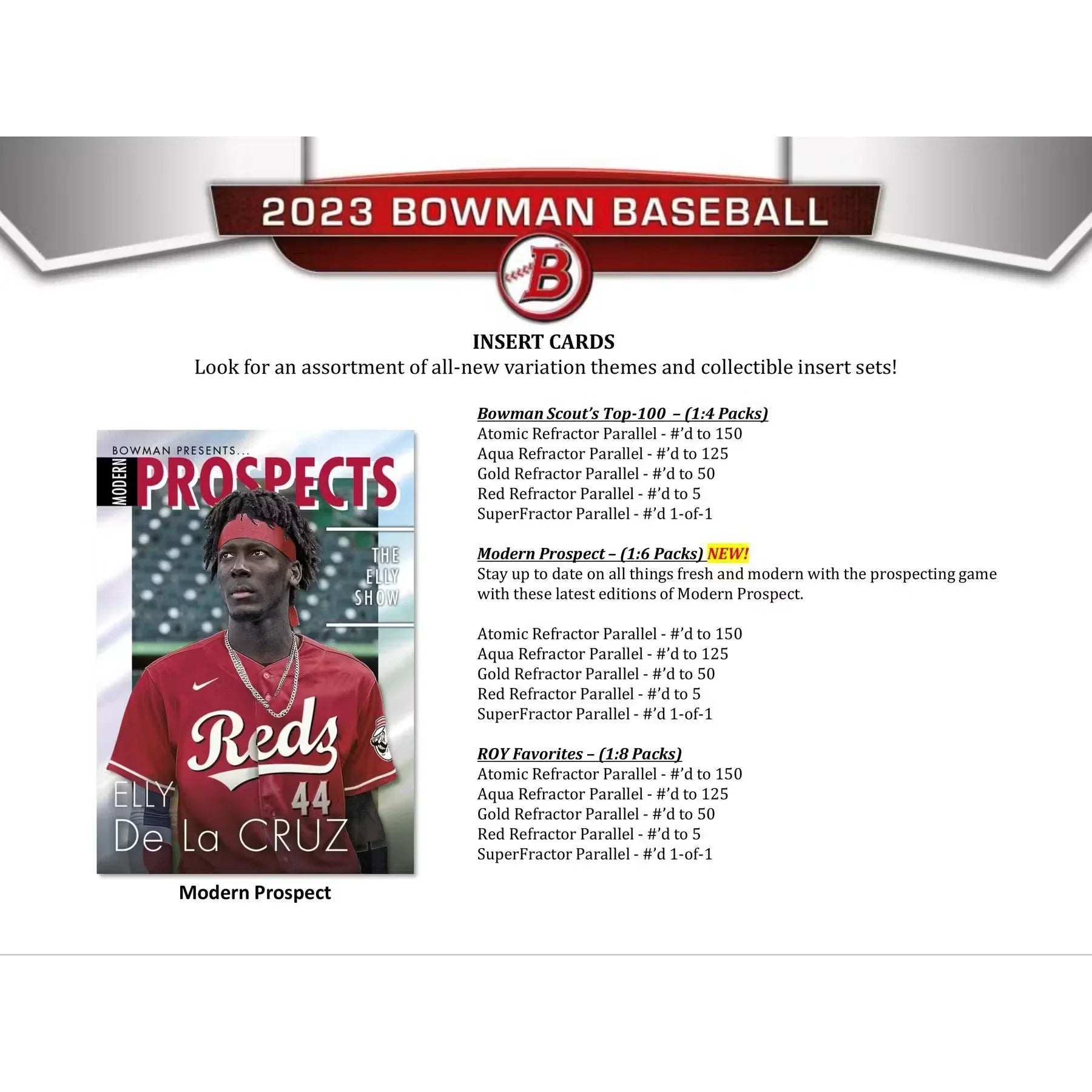 2023 Bowman Baseball Hobby Jumbo 8 Box Case (Ships Sealed Only)