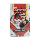 2023 Bowman Baseball Hobby Jumbo Box (Ships Sealed Only)