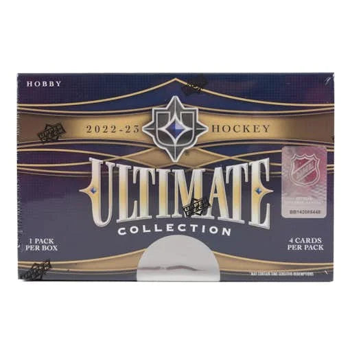 2022 23 Upper Deck Ultimate Collection Hockey Hobby Box Sealed (Ships Sealed Only)