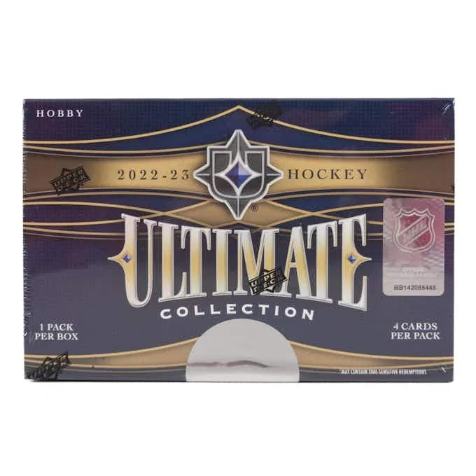 2022 23 Upper Deck Ultimate Collection Hockey Hobby Box Sealed (Ships Sealed Only)