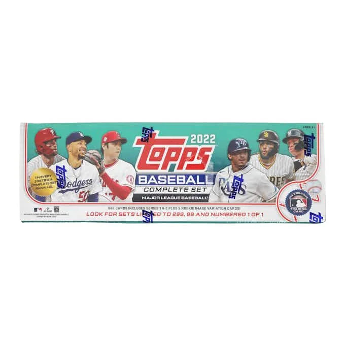 2022 Topps Factory Set Baseball Retail Box Walmart (Ships Sealed Only)