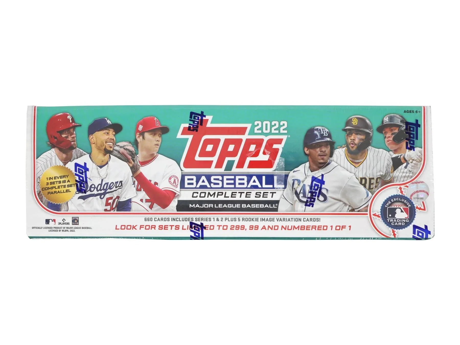 2022 Topps Factory Set Baseball Retail Box Walmart (Ships Sealed Only)
