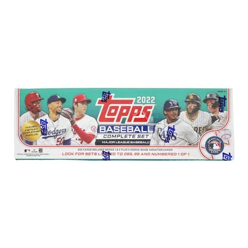 2022 Topps Factory Set Baseball Retail Box Walmart (Ships Sealed Only)