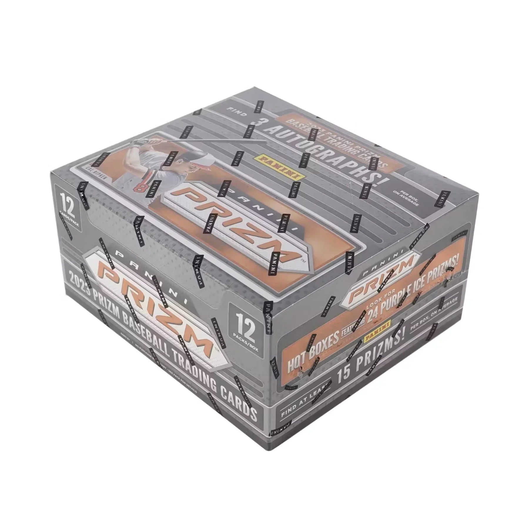 2023 Panini Prizm Baseball Hobby 12-Box Case (Ships Sealed Only)