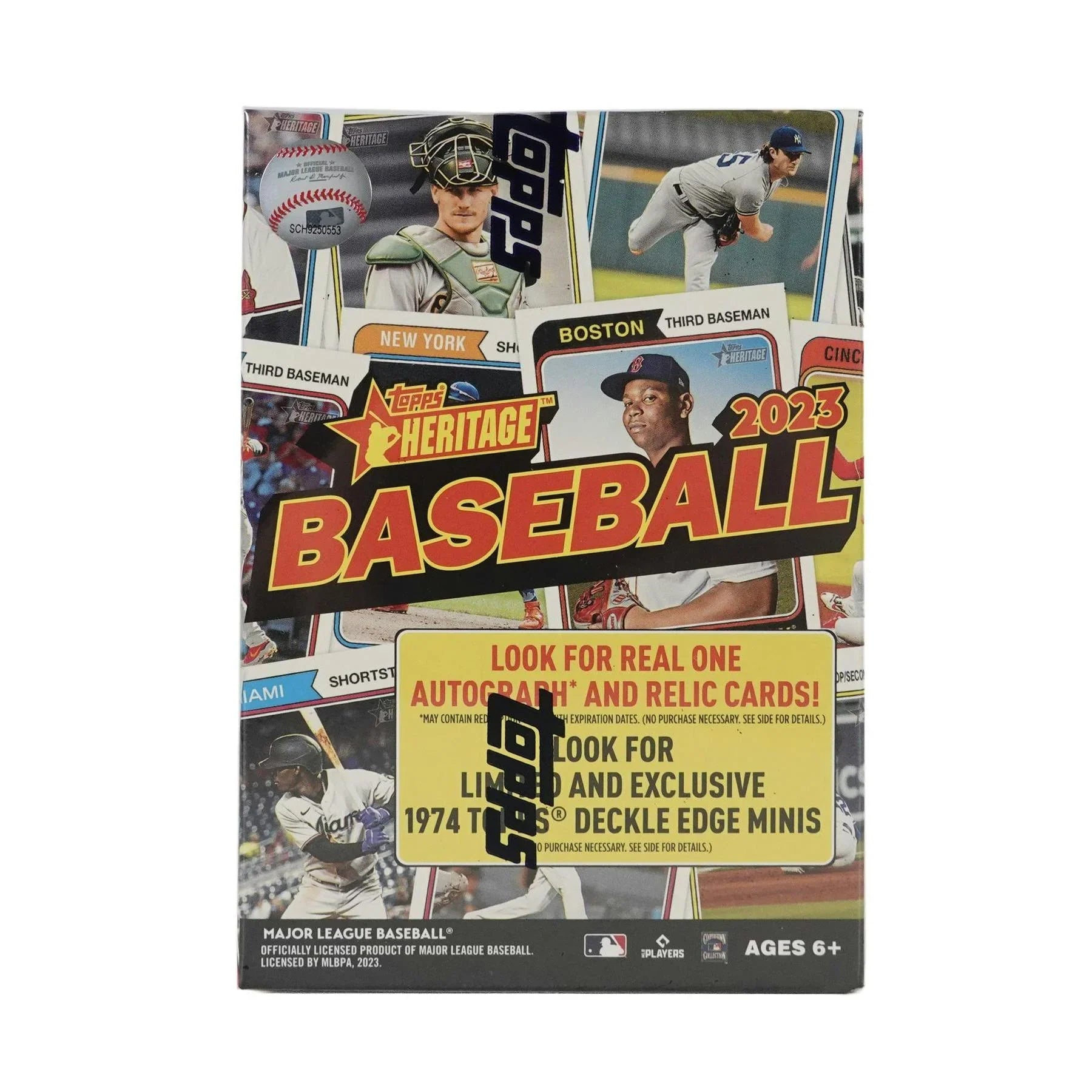 2023 Topps Heritage Baseball Blaster Box (Ships Sealed Only)