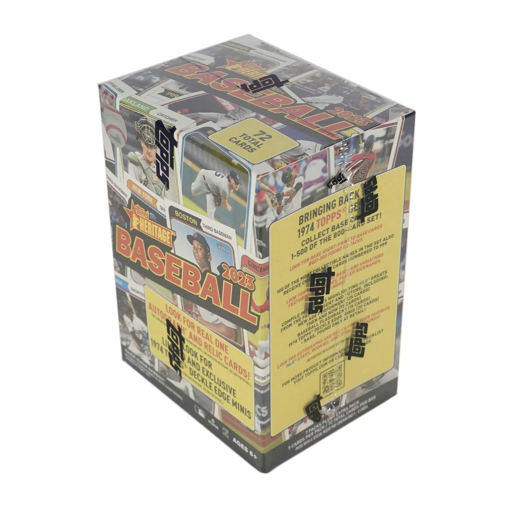 2023 Topps Heritage Baseball Blaster Box (Ships Sealed Only)