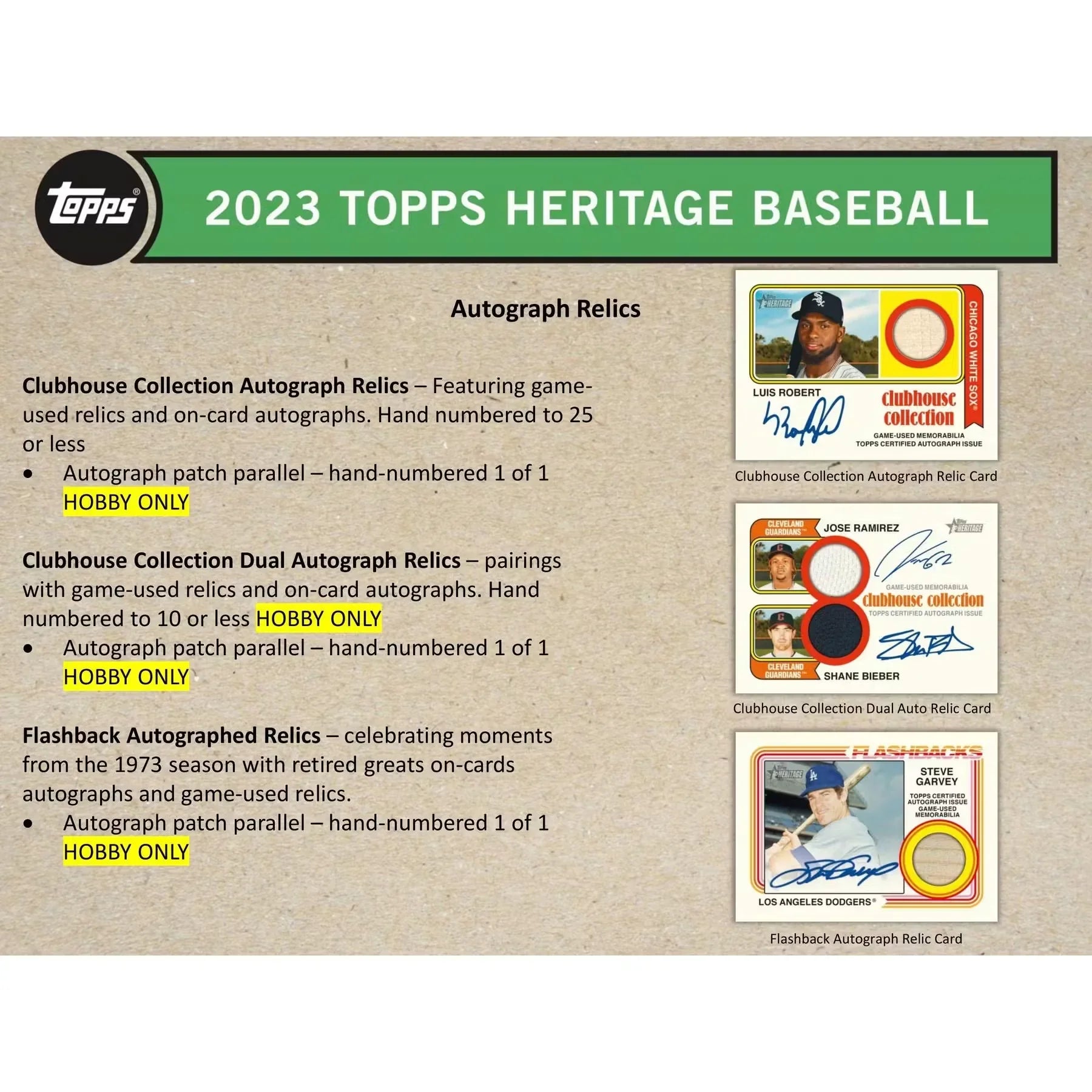 2023 Topps Heritage Baseball Hobby 12-Box Case (Ships Sealed Only)