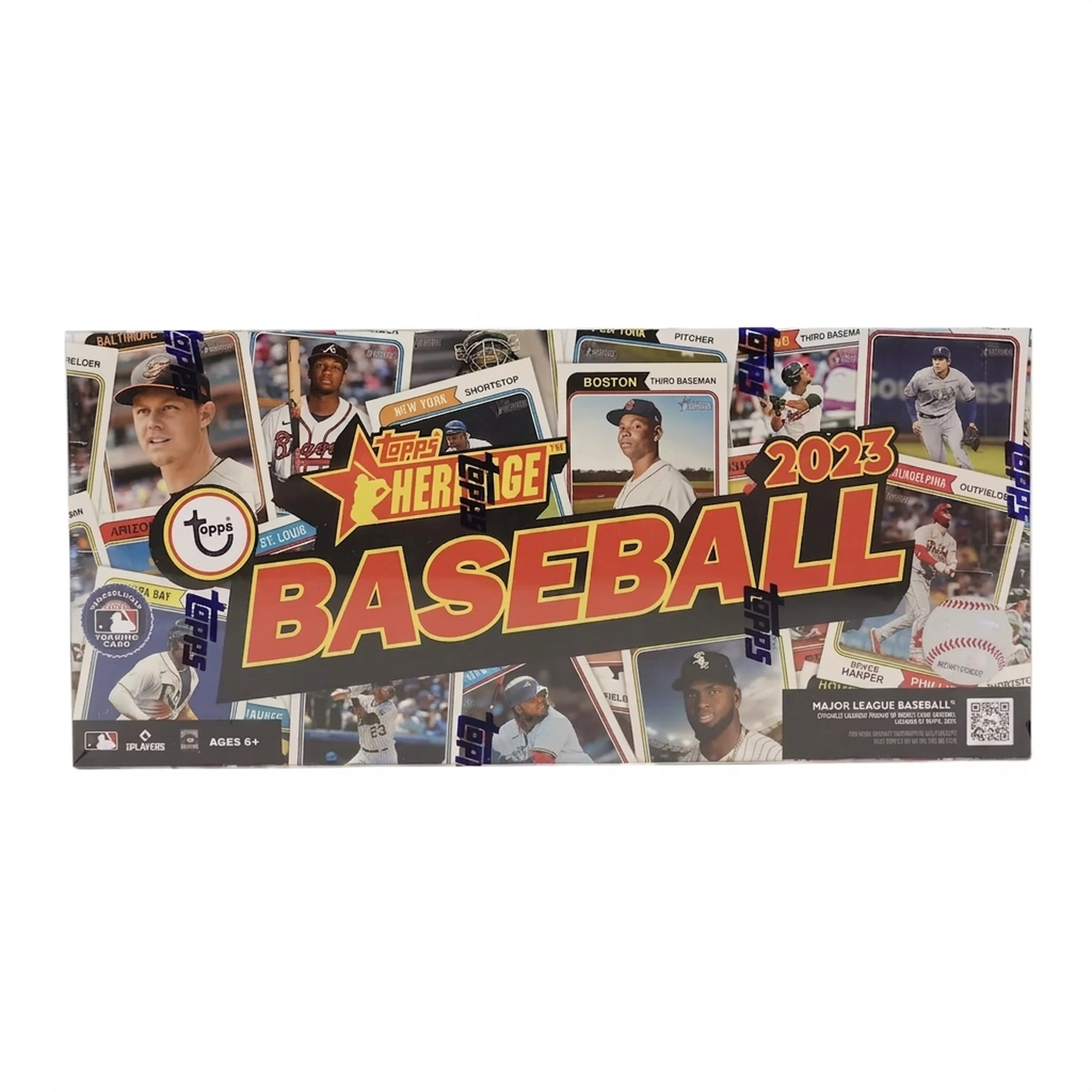 2023 Topps Heritage Baseball Hobby 12-Box Case (Ships Sealed Only)