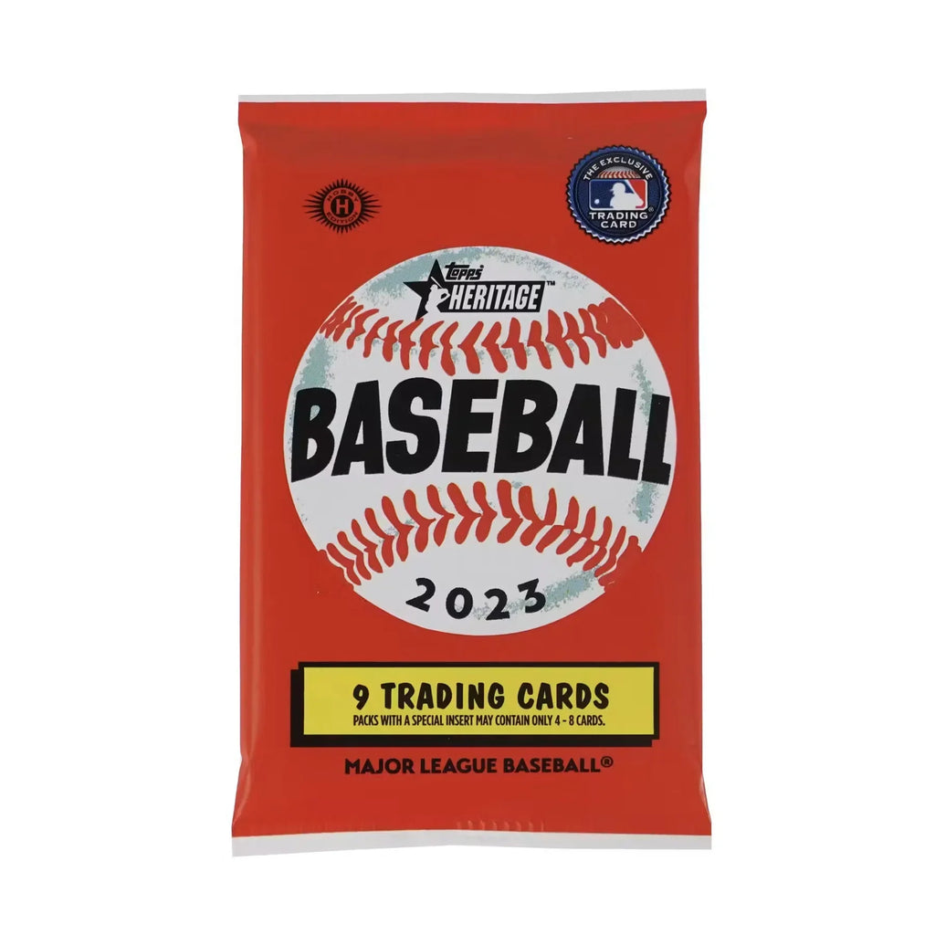 2023 Topps Heritage Baseball Hobby 12-Box Case (Ships Sealed Only)