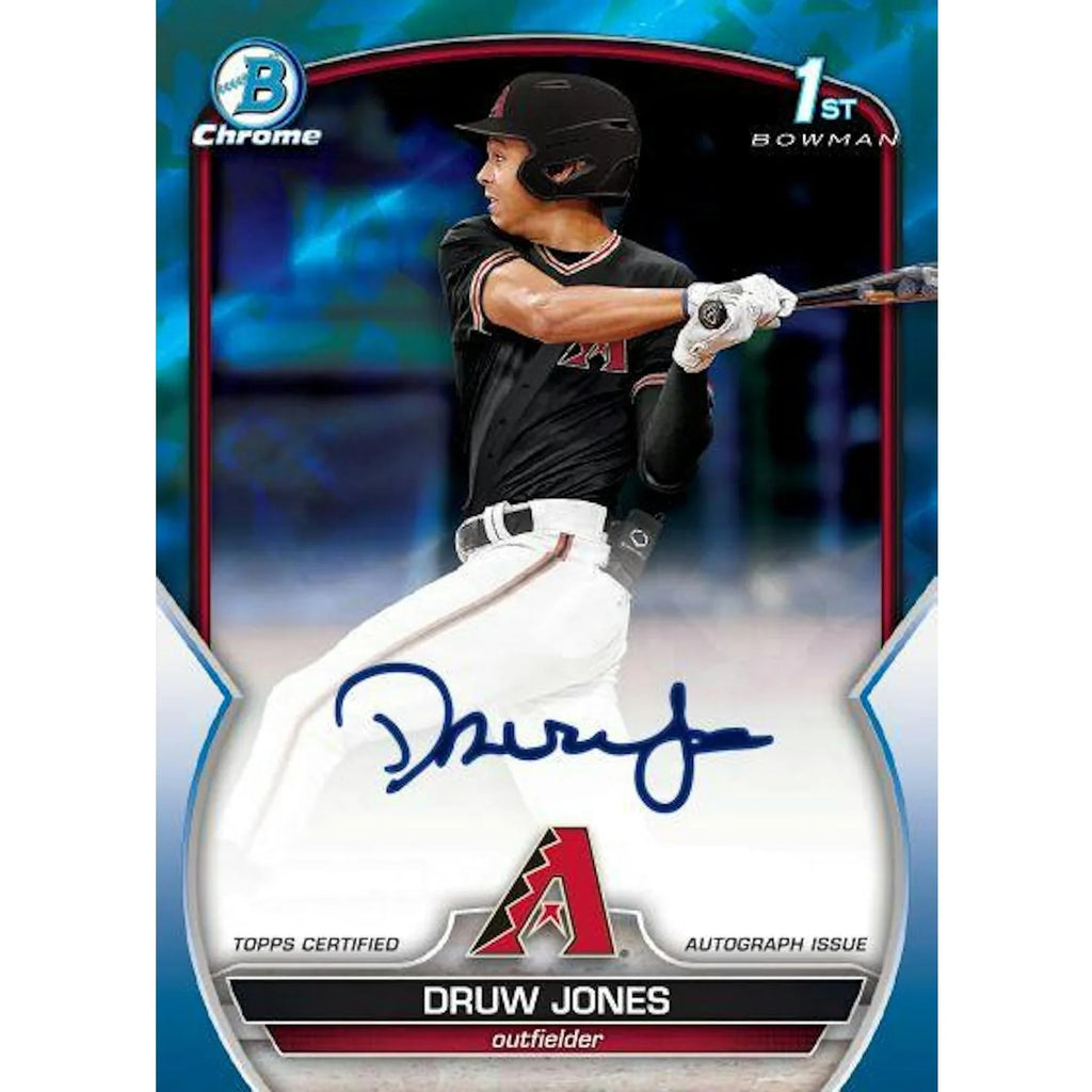2023 Bowman Baseball Sapphire Edition Hobby Box (Ships Sealed Only)