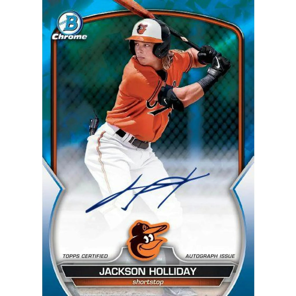 2023 Bowman Baseball Sapphire Edition Hobby Box (Ships Sealed Only)