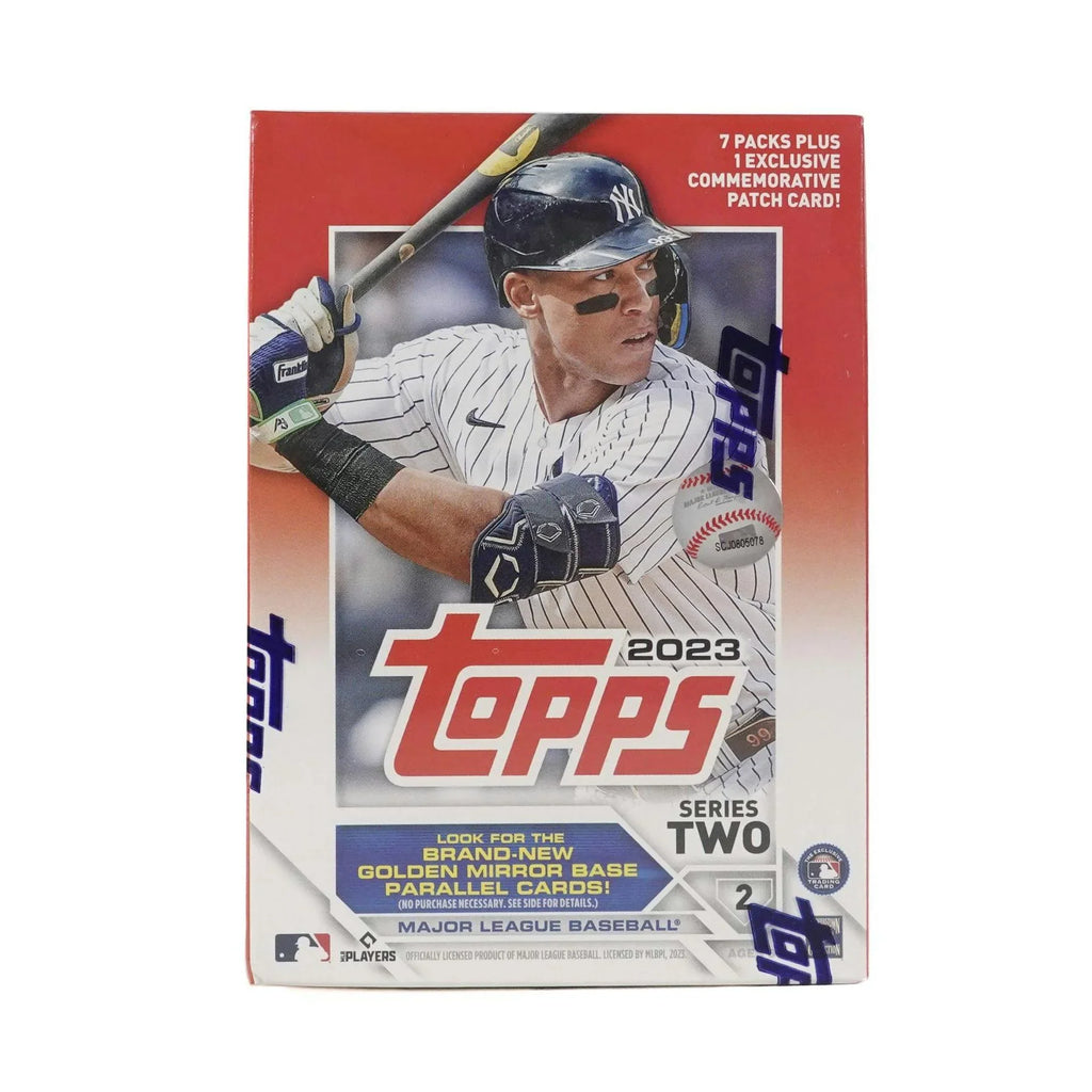 2023 Topps Series 2 Baseball Blaster Box Commemorative Relic Card (Ships Sealed Only)