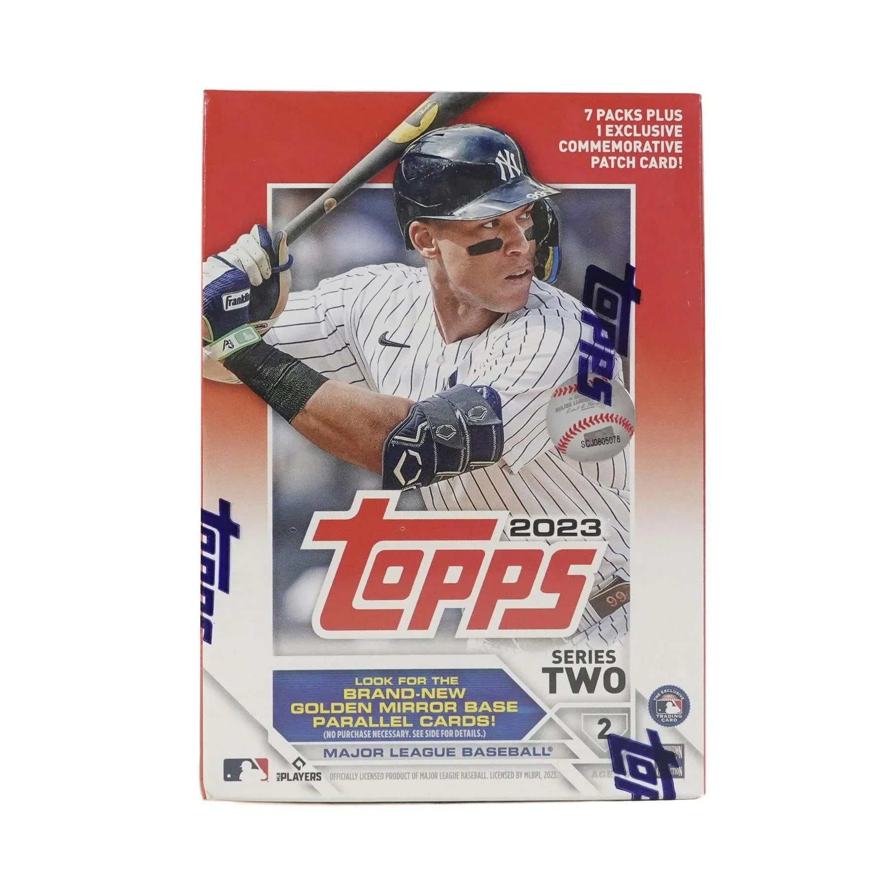 2023 Topps Series 2 Baseball Blaster Box Commemorative Relic Card (Ships Sealed Only)