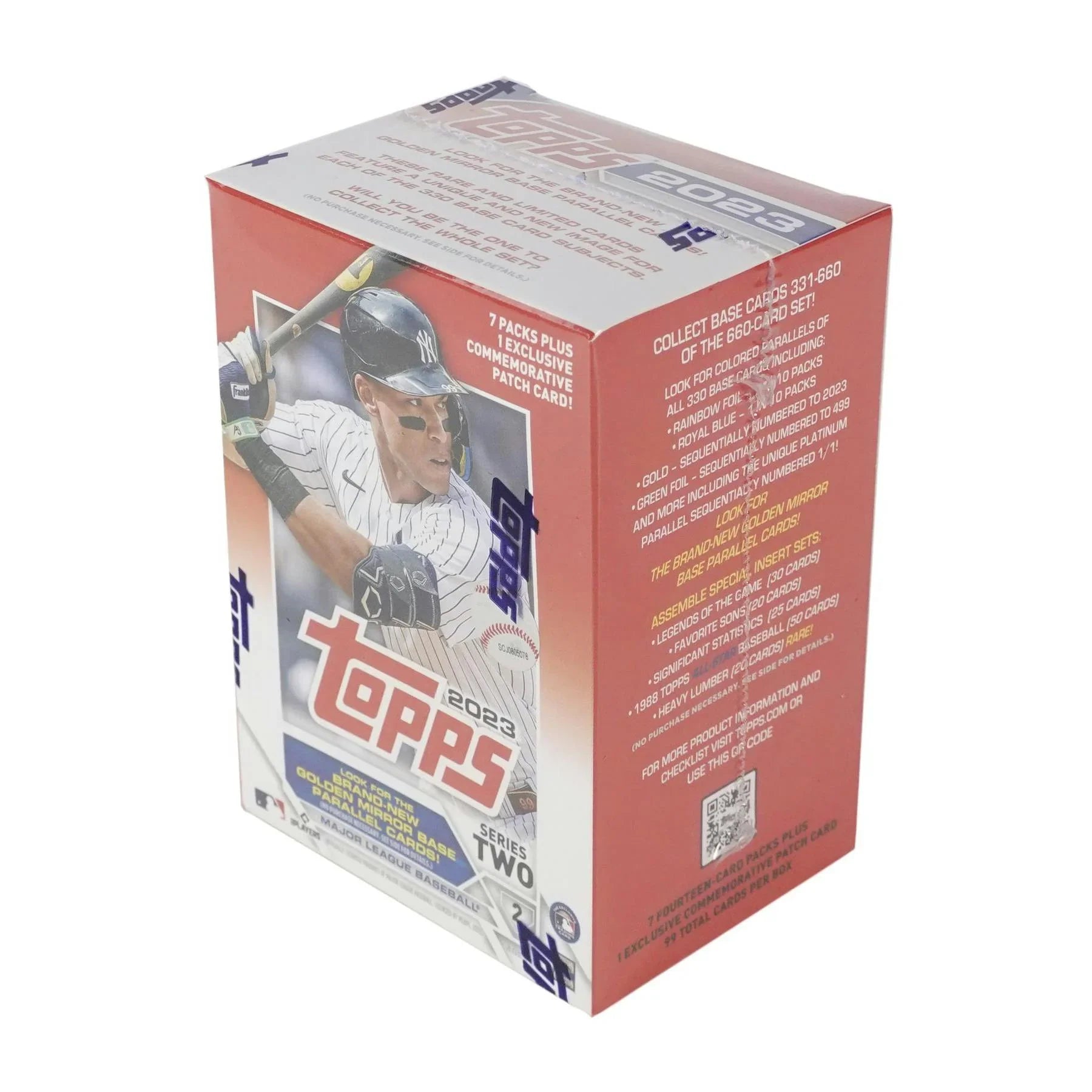 2023 Topps Series 2 Baseball Blaster Box Commemorative Relic Card (Ships Sealed Only)