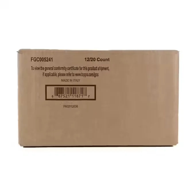 2022-23 Topps Chrome UEFA Club Competitions Soccer Hobby 12-Box Case (Ships Sealed Only)