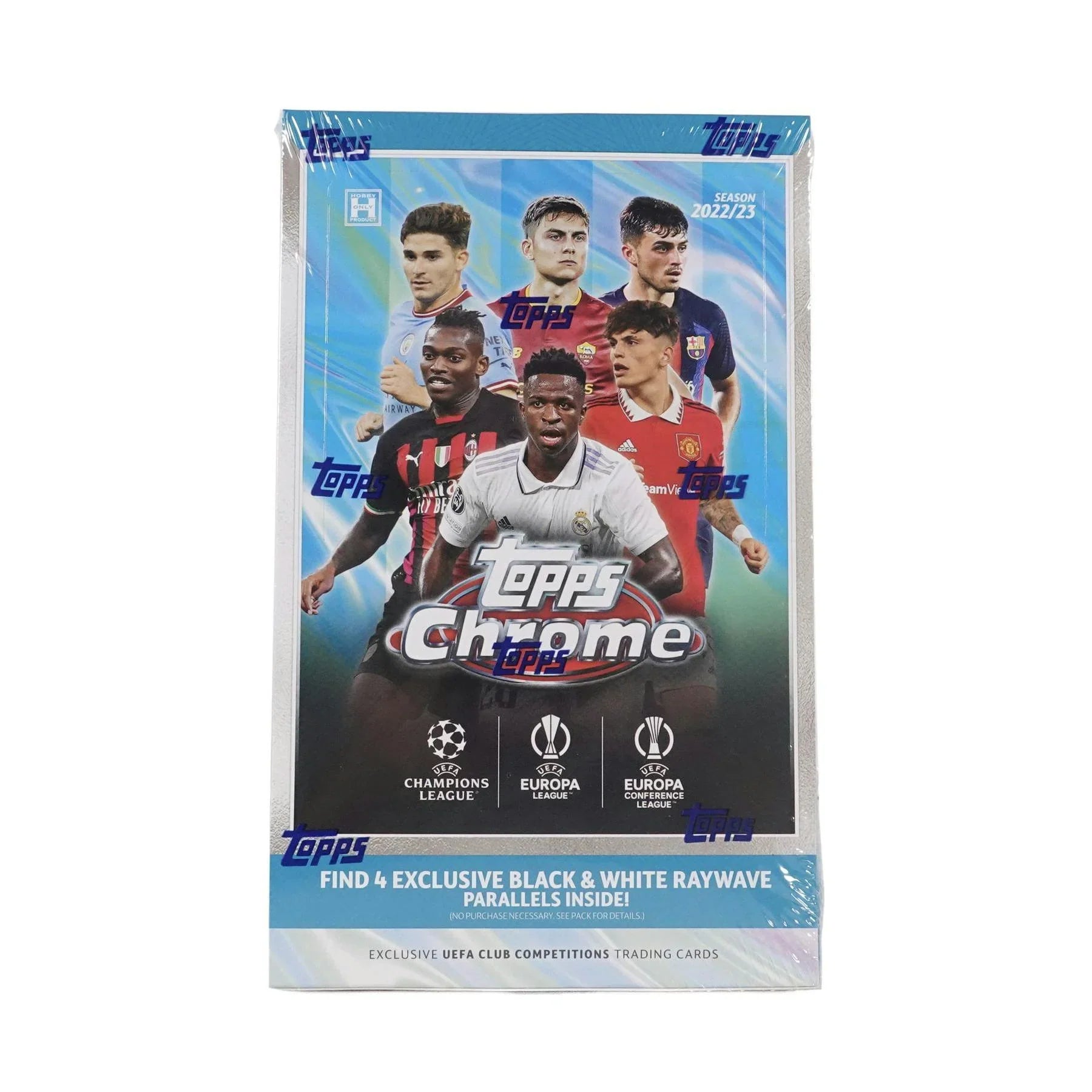 2022 23 Topps Chrome UEFA Club Competitions Soccer Hobby Lite Box (Ships Sealed Only)