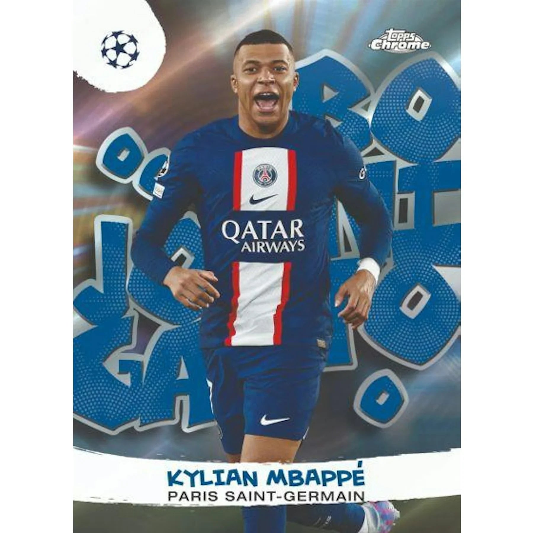 2022 23 Topps Chrome UEFA Club Competitions Soccer Hobby Lite Box (Ships Sealed Only)