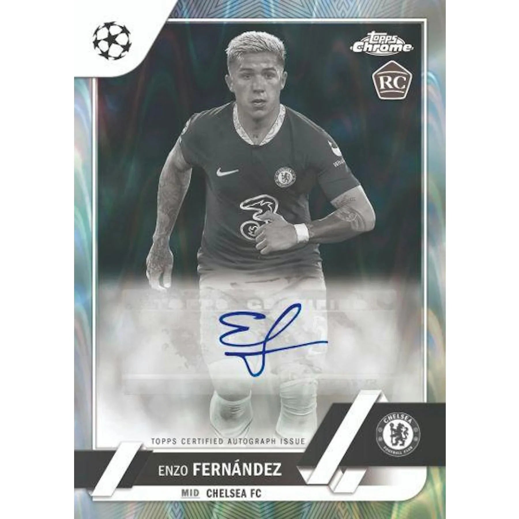 2022 23 Topps Chrome UEFA Club Competitions Soccer Hobby Lite Box (Ships Sealed Only)