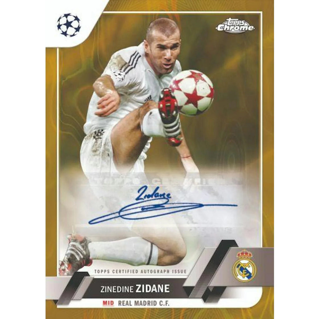 2022 23 Topps Chrome UEFA Club Competitions Soccer Hobby Lite Box (Ships Sealed Only)