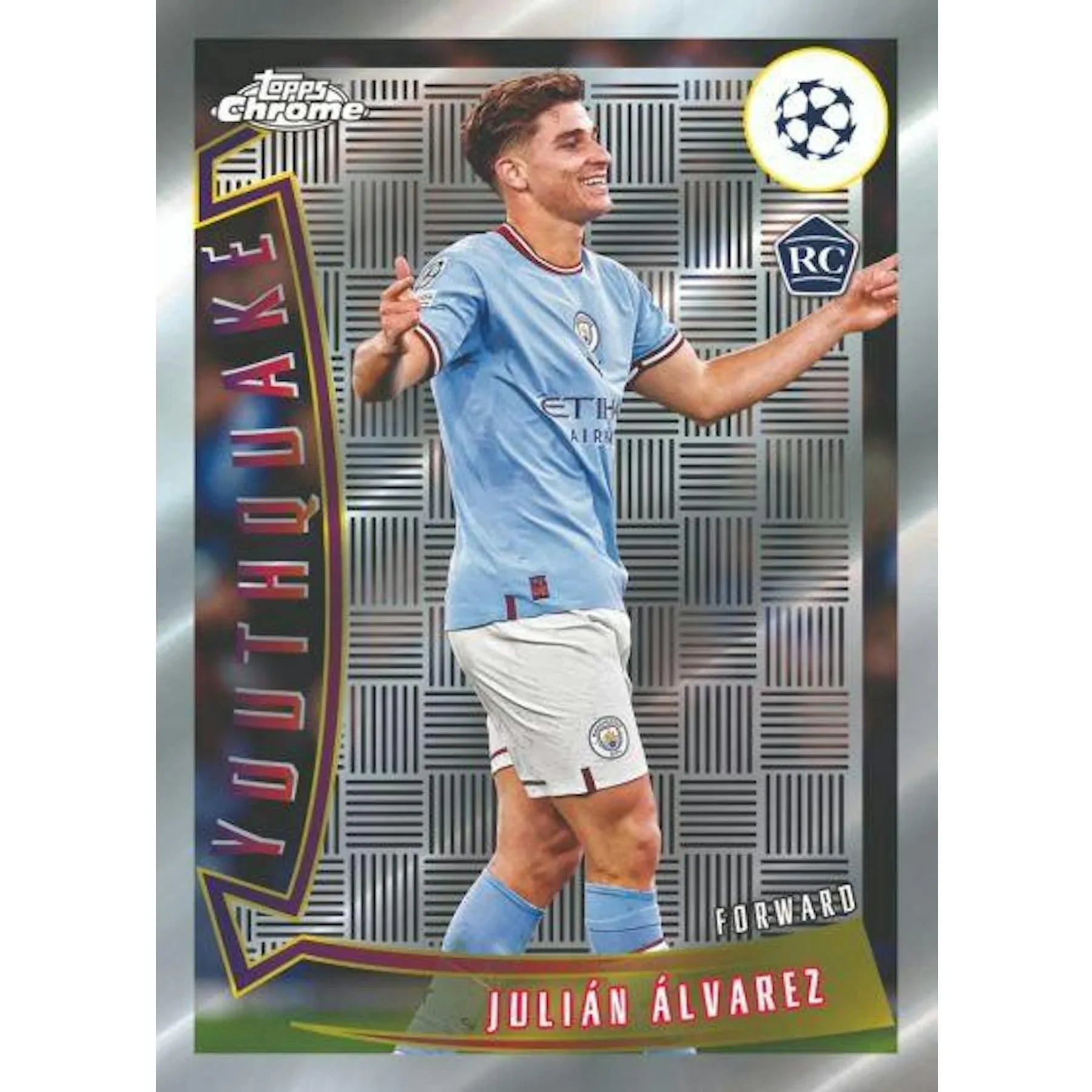 2022 23 Topps Chrome UEFA Club Competitions Soccer Hobby Lite Box (Ships Sealed Only)