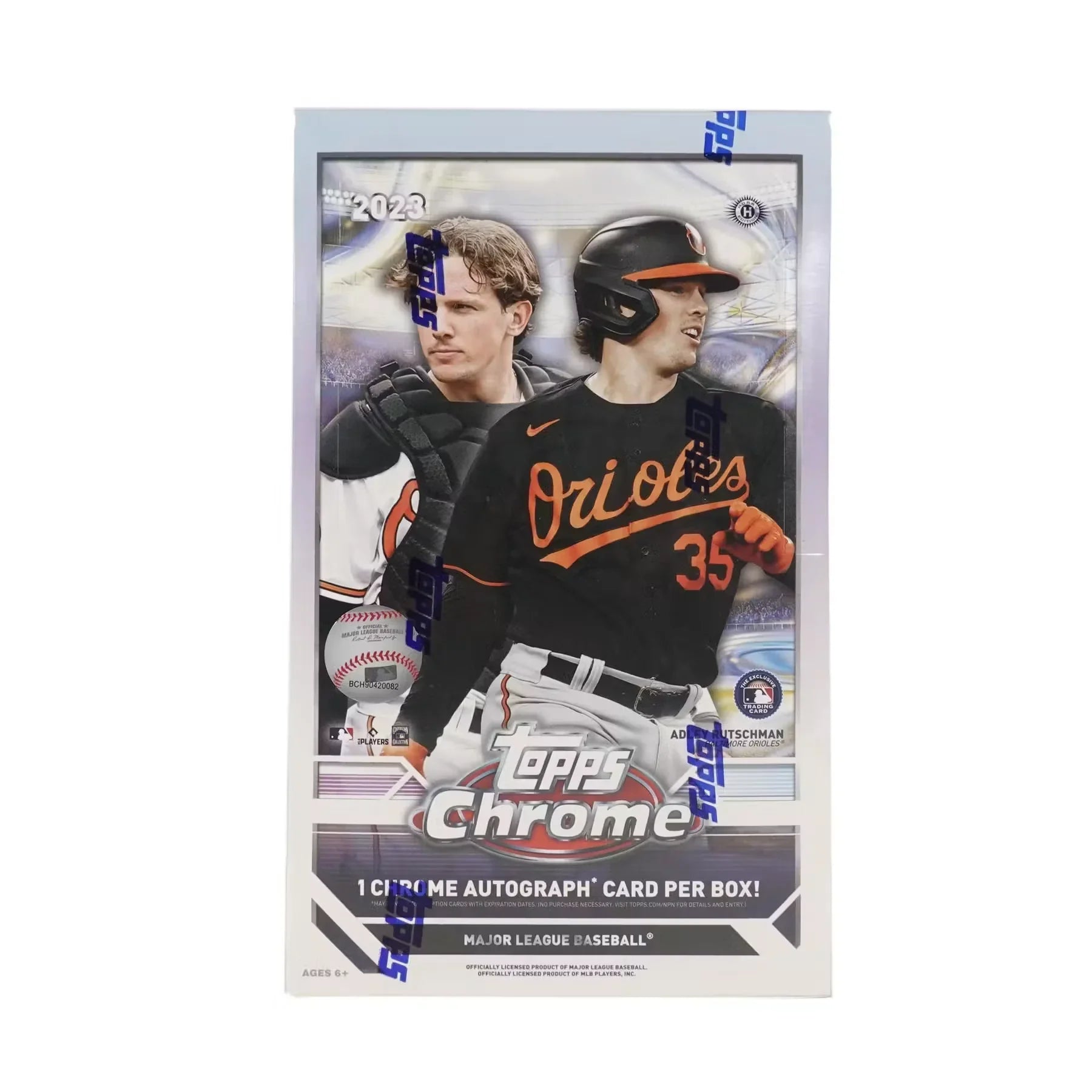 2023 Topps Chrome Baseball Hobby 12-Box Case (Ships Sealed Only)