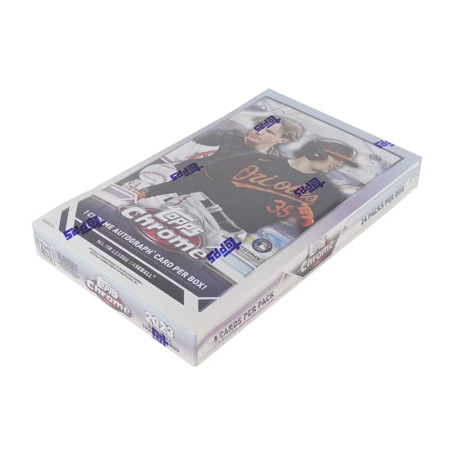 2023 Topps Chrome Baseball Hobby 12-Box Case (Ships Sealed Only)