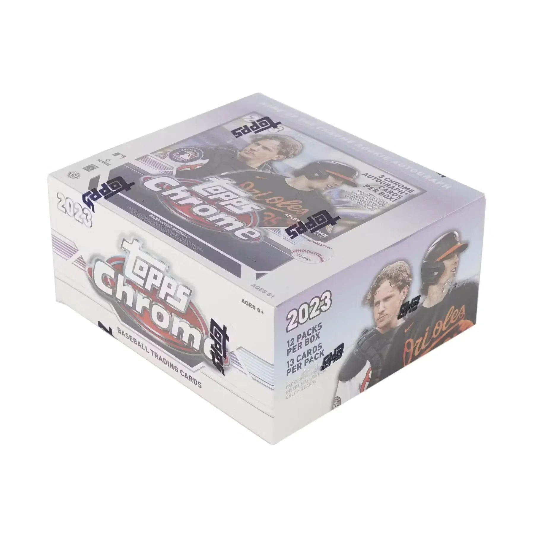 2023 Topps Chrome Baseball Hobby Jumbo Box (Ships Sealed Only)
