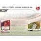 2022 23 Topps Chrome Bundesliga Soccer Hobby Box (Ships Sealed Only)