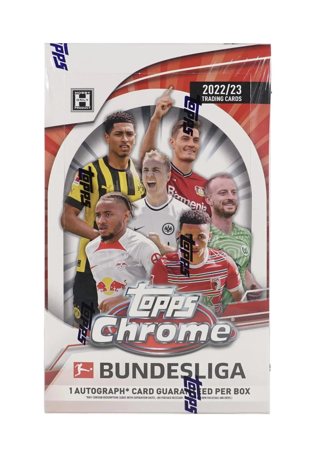 2022 23 Topps Chrome Bundesliga Soccer Hobby Box (Ships Sealed Only)