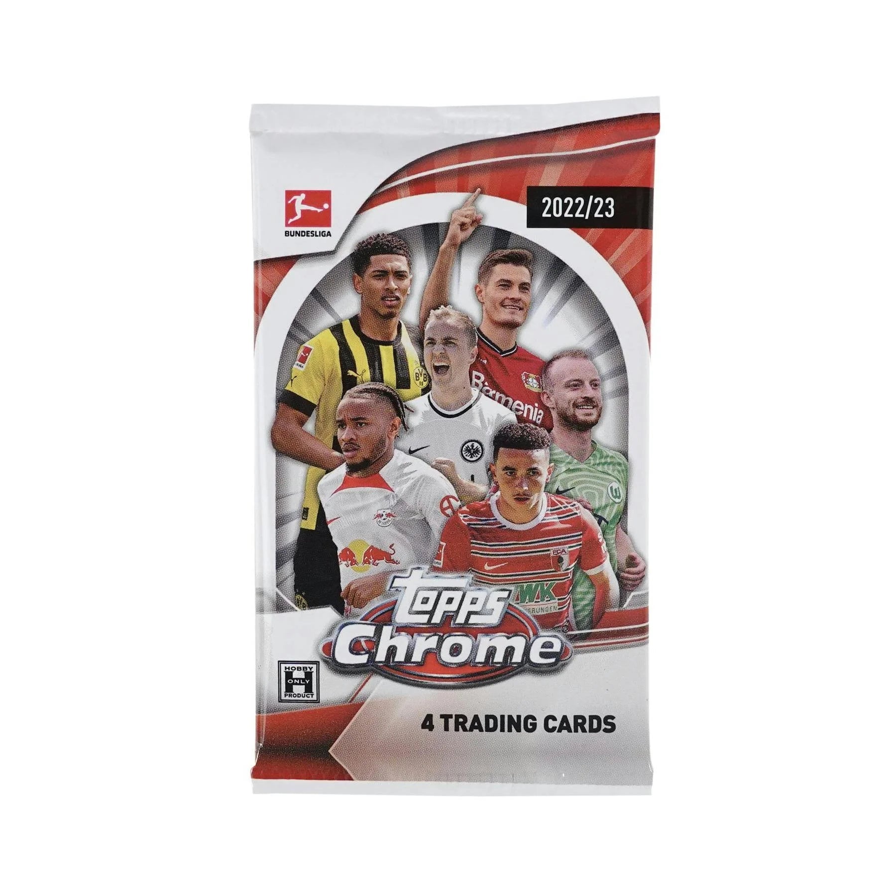 2022 23 Topps Chrome Bundesliga Soccer Hobby Box (Ships Sealed Only)