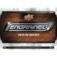 2019 20 Upper Deck Engrained Hockey Hobby Box (Ships Sealed Only)