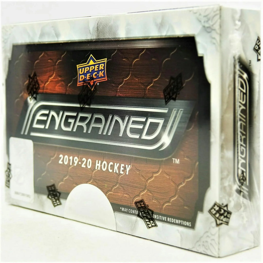 2019 20 Upper Deck Engrained Hockey Hobby Box (Ships Sealed Only)