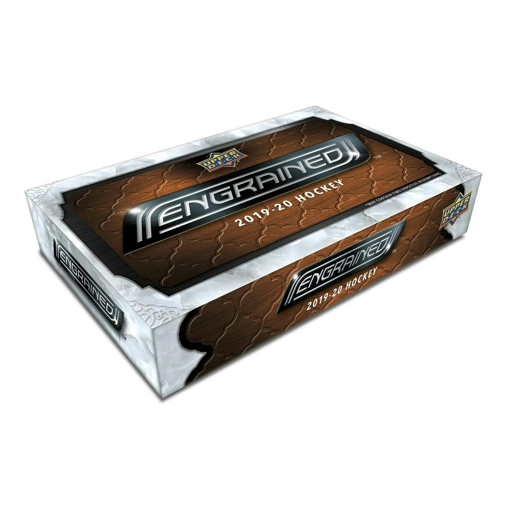 2019 20 Upper Deck Engrained Hockey Hobby Box (Ships Sealed Only)