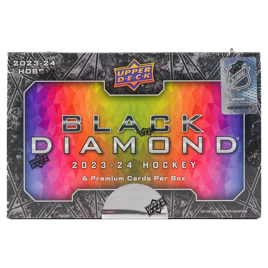 2023 24 Upper Deck Black Diamond Hockey 10 Box Case 35th Anniversary (Ships Sealed Only)