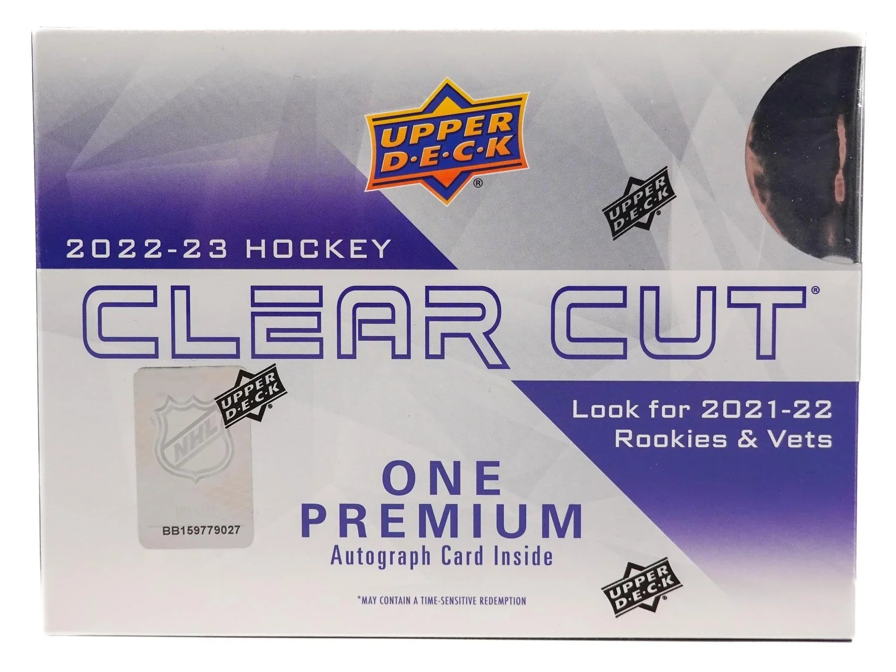 2022 23 Upper Deck Clear Cut Hockey Hobby Box (Ships Sealed Only)
