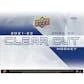 2022 23 Upper Deck Clear Cut Hockey Hobby 30 Box Case (Ships Sealed Only)