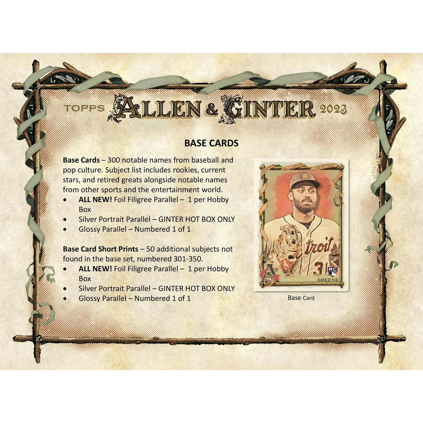 2023 Topps Allen Ginter Baseball Hobby 12 Box Case (Ships Sealed Only)