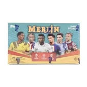 2022-23 Topps UEFA Club Competitions Merlin Chrome Hobby Box (Ships Sealed Only)