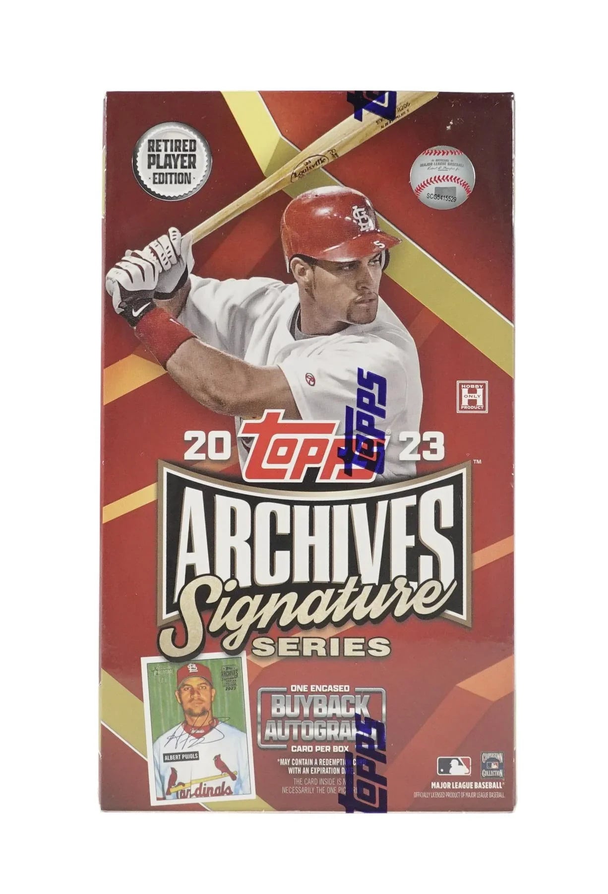 2023 Topps Archives Signature Series Retired Player Edition Hobby Box (Ships Sealed Only)
