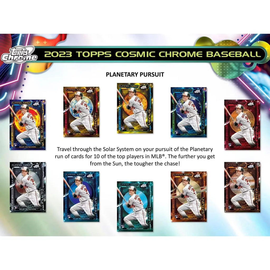 2023 Topps Cosmic Chrome Baseball Hobby Box (Ships Sealed Only)