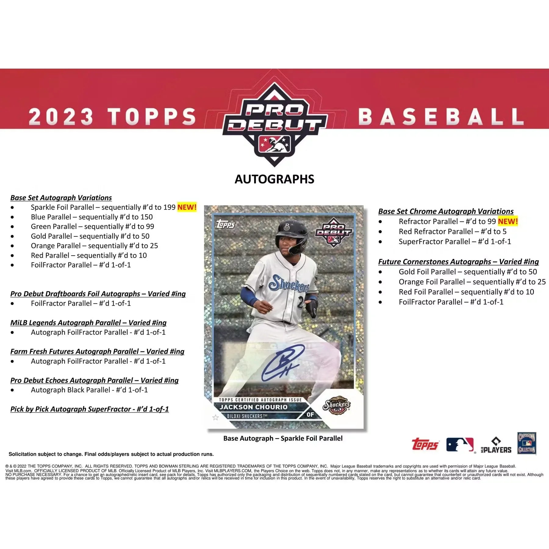 2023 Topps Pro Debut Baseball Hobby 12 Box Case (Ships Sealed Only)