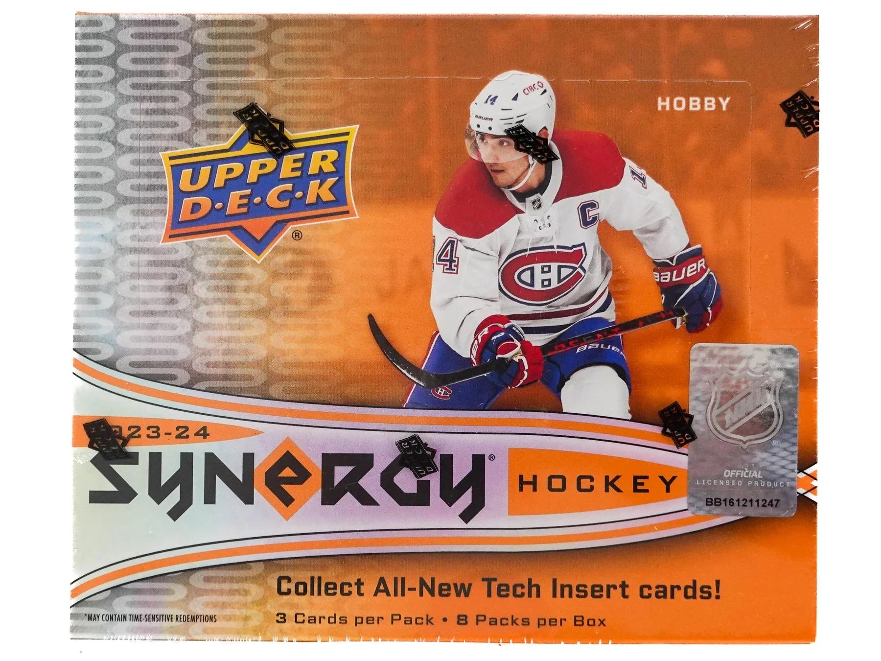 2023 24 Upper Deck Synergy Hockey Hobby Box (Ships Sealed Only)