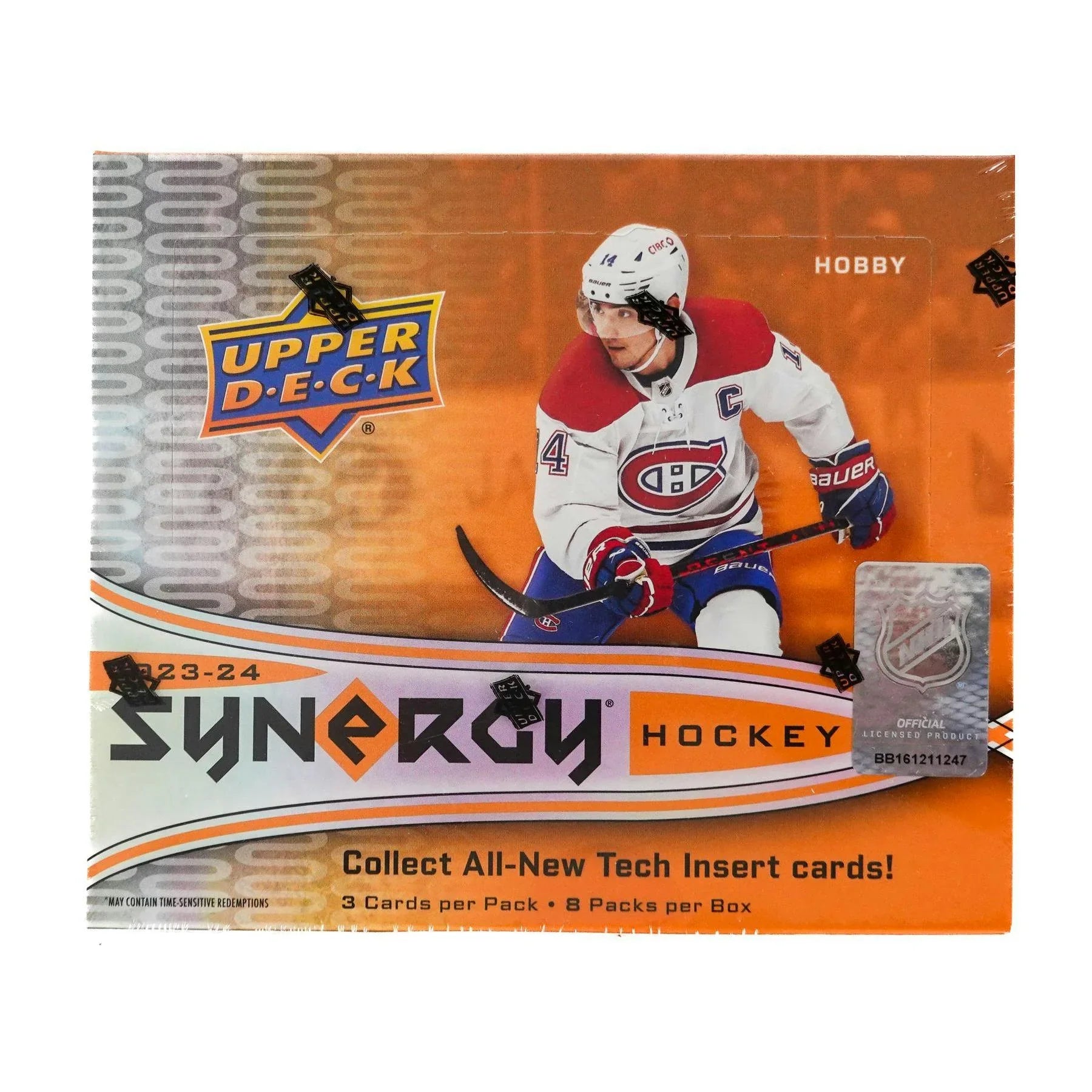 2023 24 Upper Deck Synergy Hockey Hobby 16 Box Case (Ships Sealed Only)