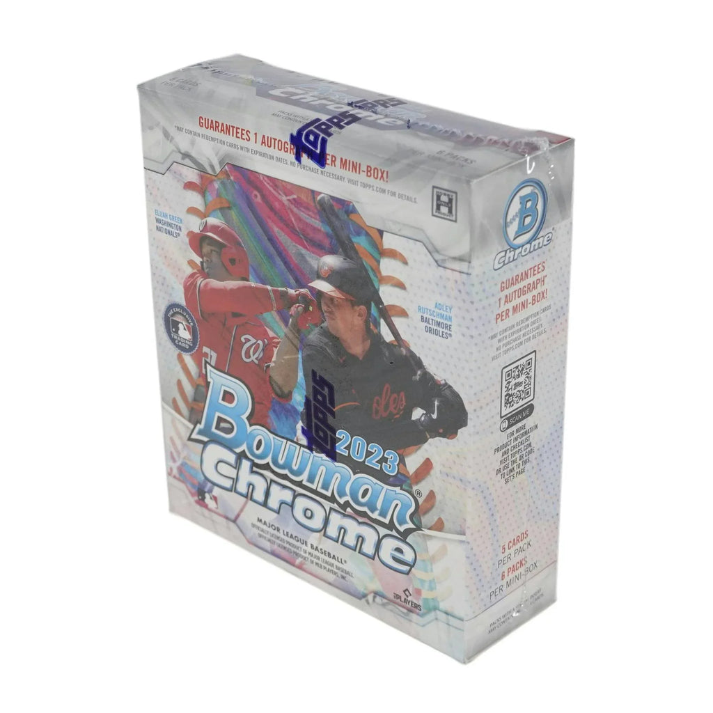 2023 Bowman Chrome Baseball Hobby 12 Box Case (Ships Sealed Only)