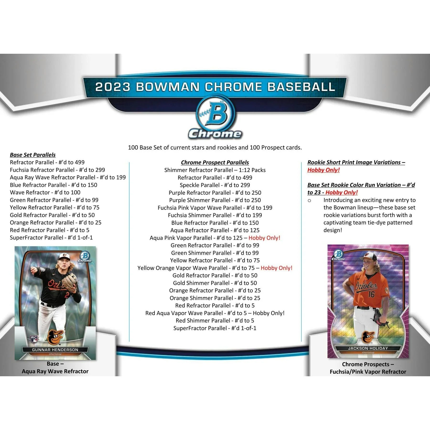 2023 Bowman Chrome Baseball Hobby 12 Box Case (Ships Sealed Only)
