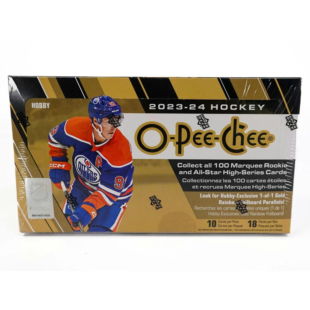 2023 24 Upper Deck O Pee Chee Hockey Hobby 16 Box Case (Ships Sealed Only)