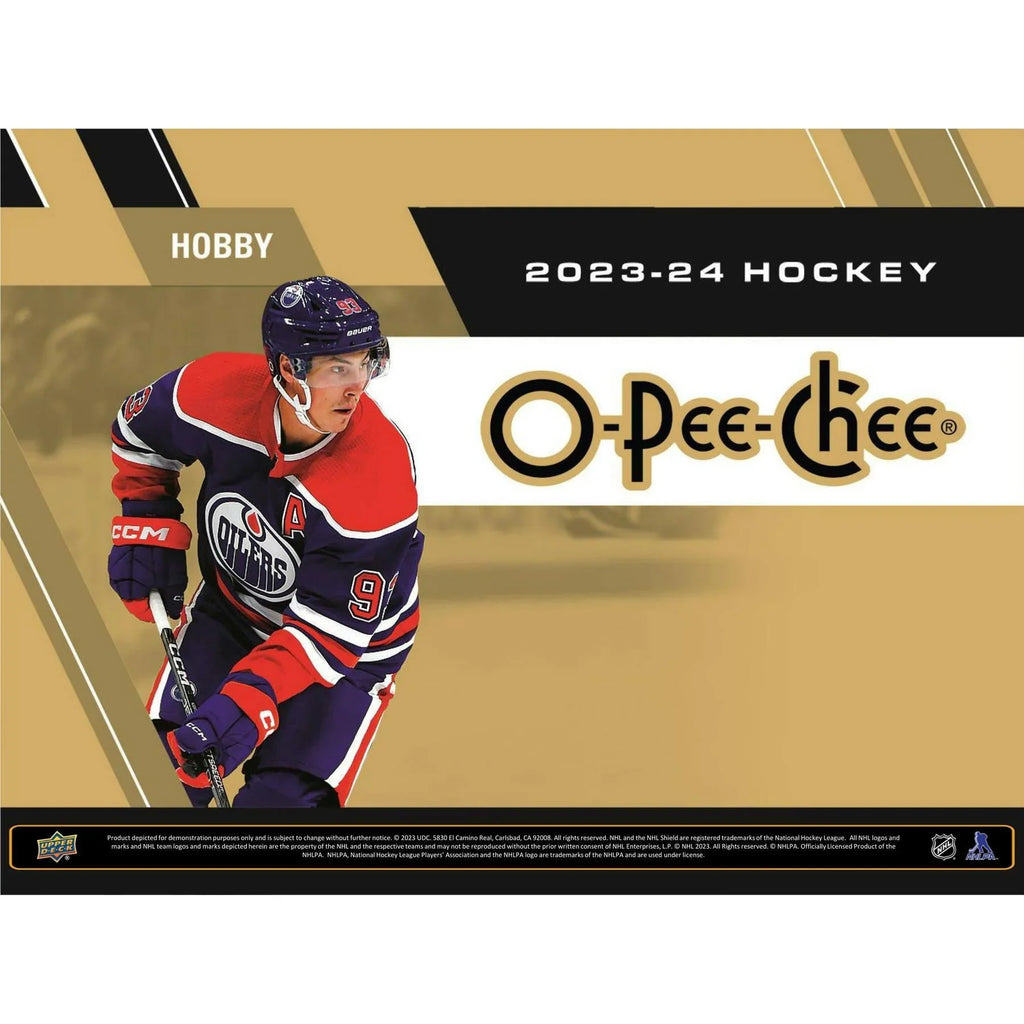 2023 24 Upper Deck O Pee Chee Hockey Hobby 16 Box Case (Ships Sealed Only)