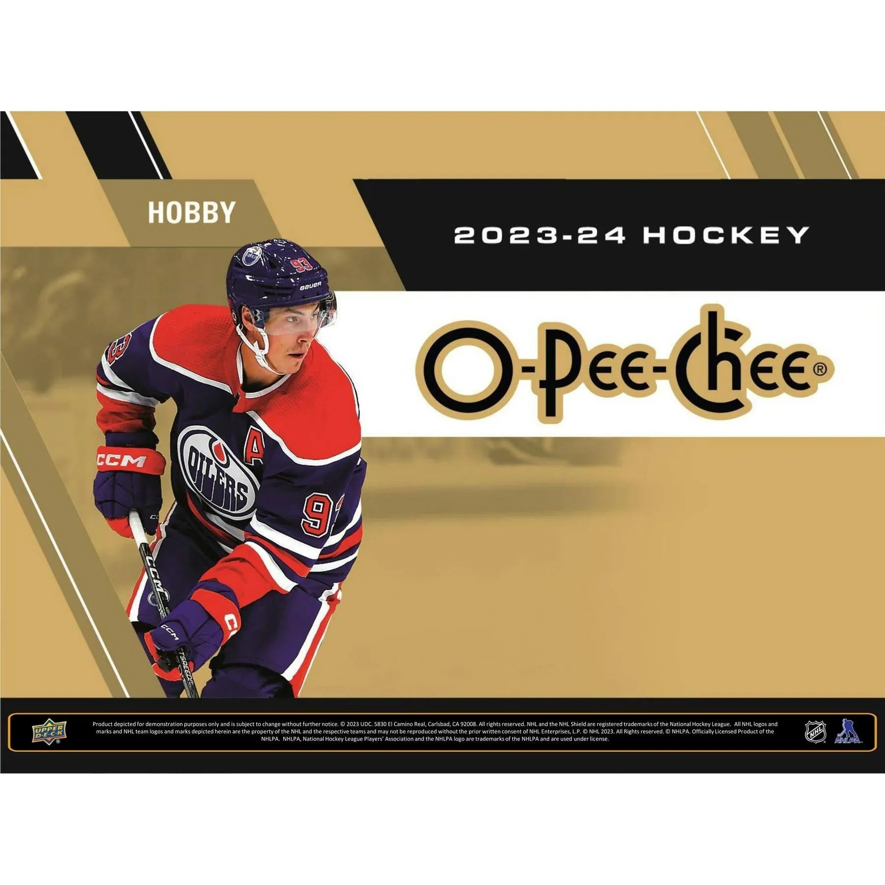2023 24 Upper Deck O Pee Chee Hockey Hobby 16 Box Case (Ships Sealed Only)