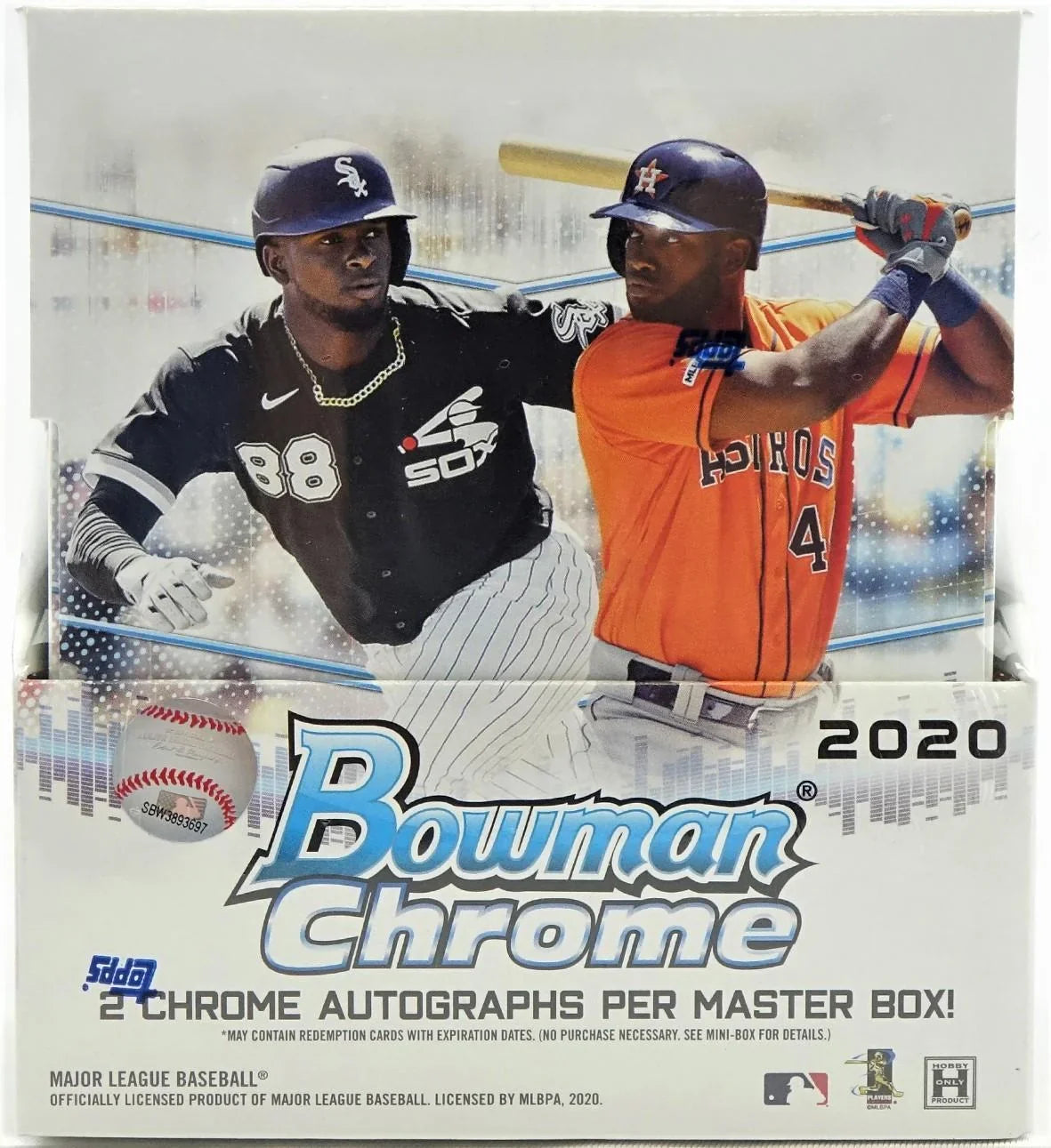 2020 Bowman Chrome Baseball Hobby Box (Ships Sealed Only) - D
