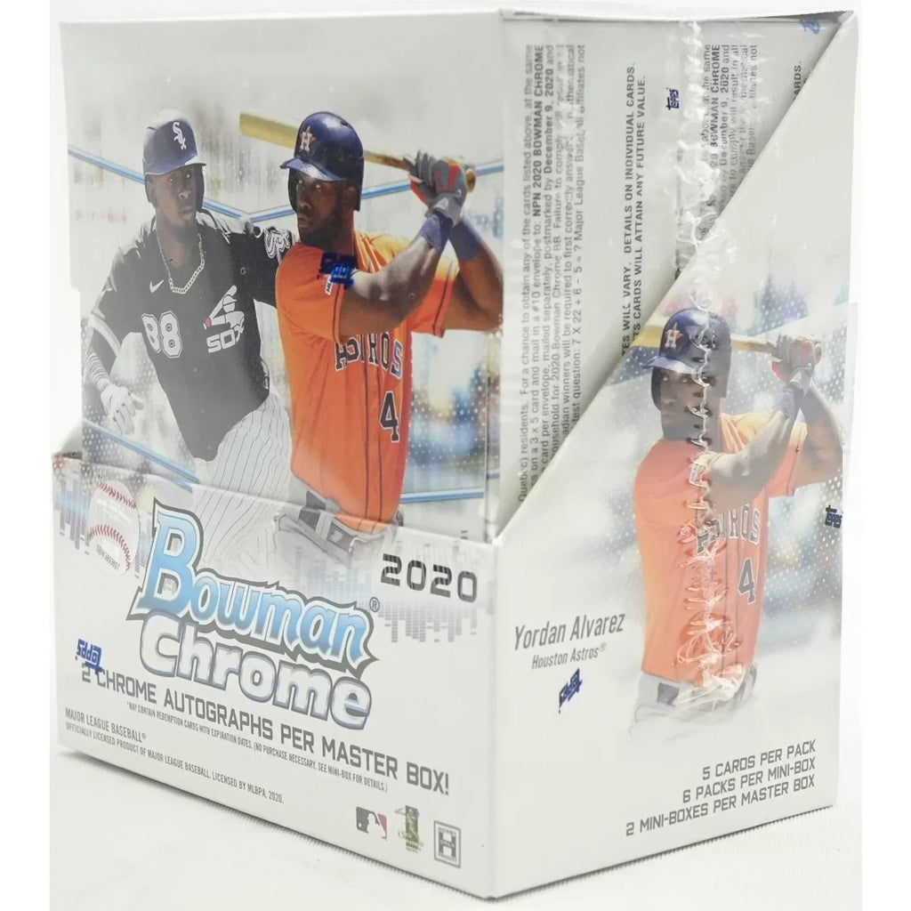 2020 Bowman Chrome Baseball Hobby Box (Ships Sealed Only) - D